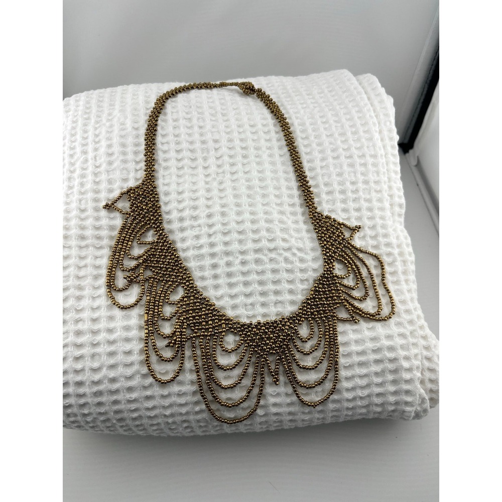 Ecuador - gold bead necklace